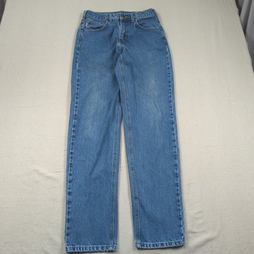 Carhartt‎ Jeans Mens 30x33 Blue Traditional Fit Utility Workwear Casual